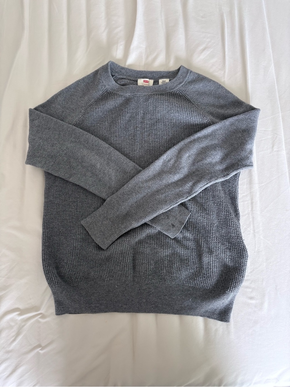 Levi's Grey Crewneck Knit Sweater